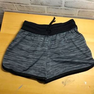 Girls Athletic Shorts Gray